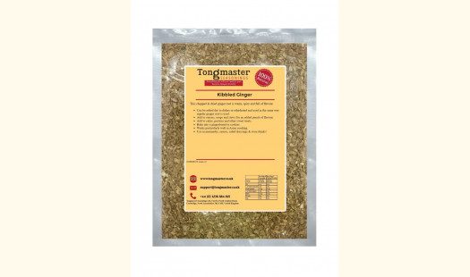 Dried Kibbled Ginger Flakes - 200g